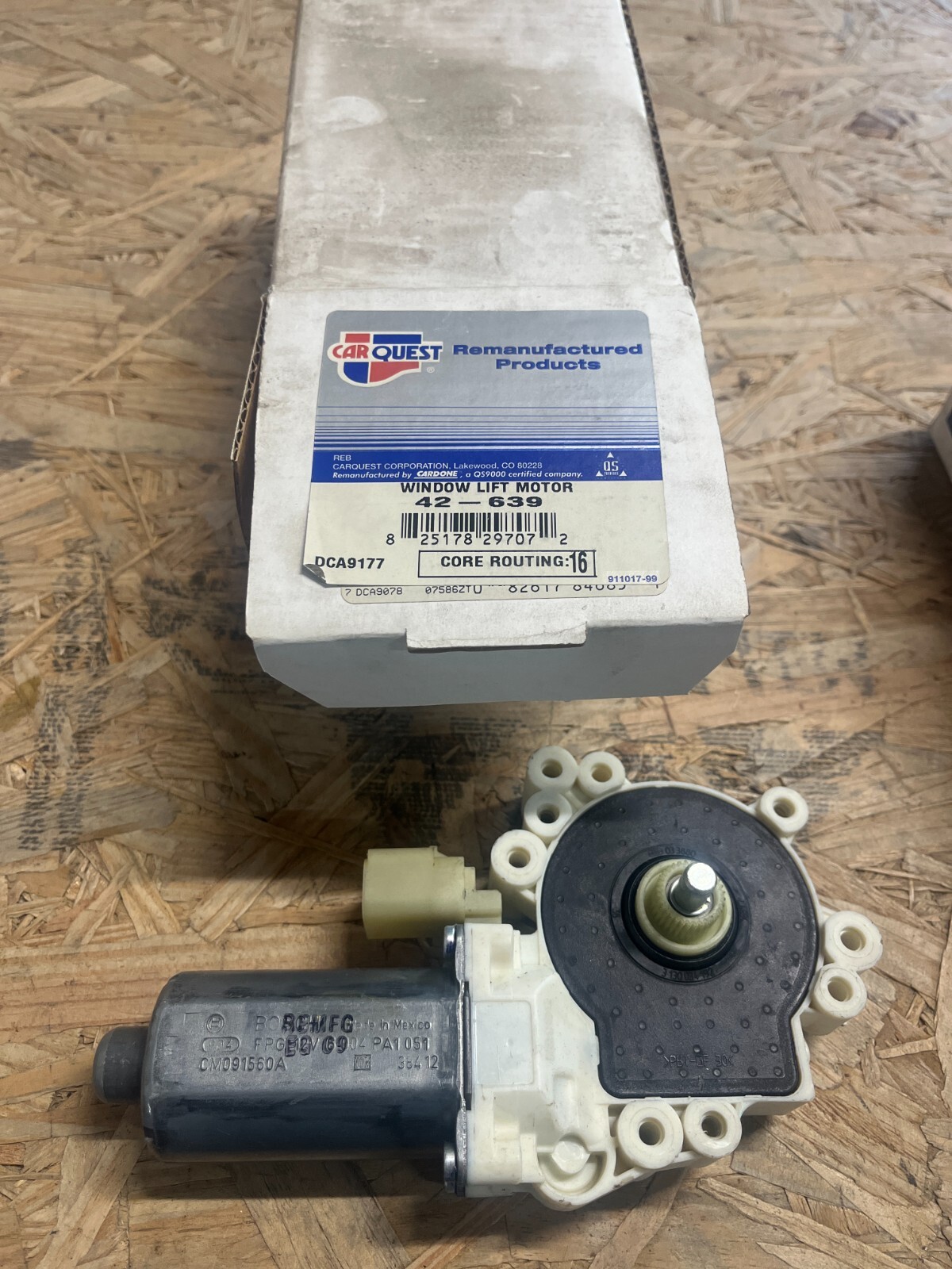 Front Driver Side Cardone Power Window Motor for 07-10 Commander (42-639)