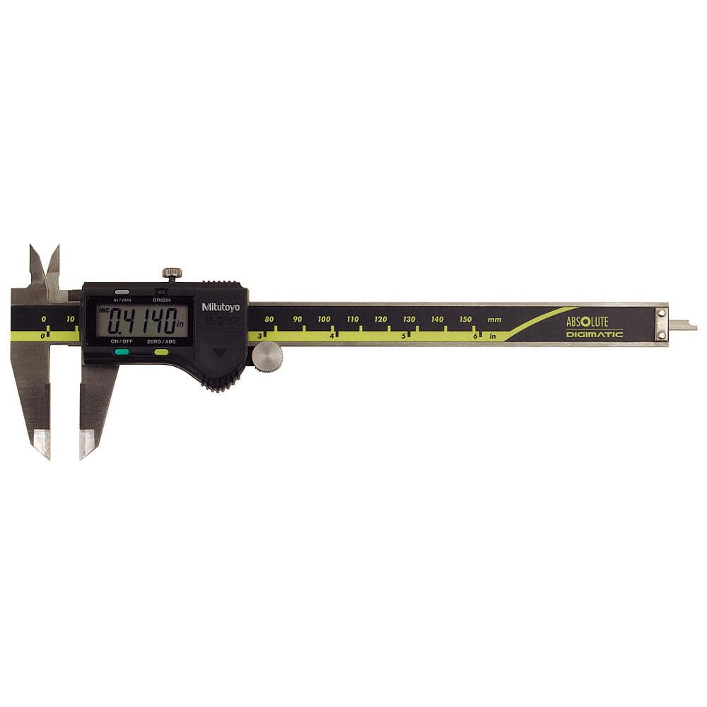 MITUTOYO 500-160-30 Absolute Digital Caliper,0 to 6 In. 4CGK3