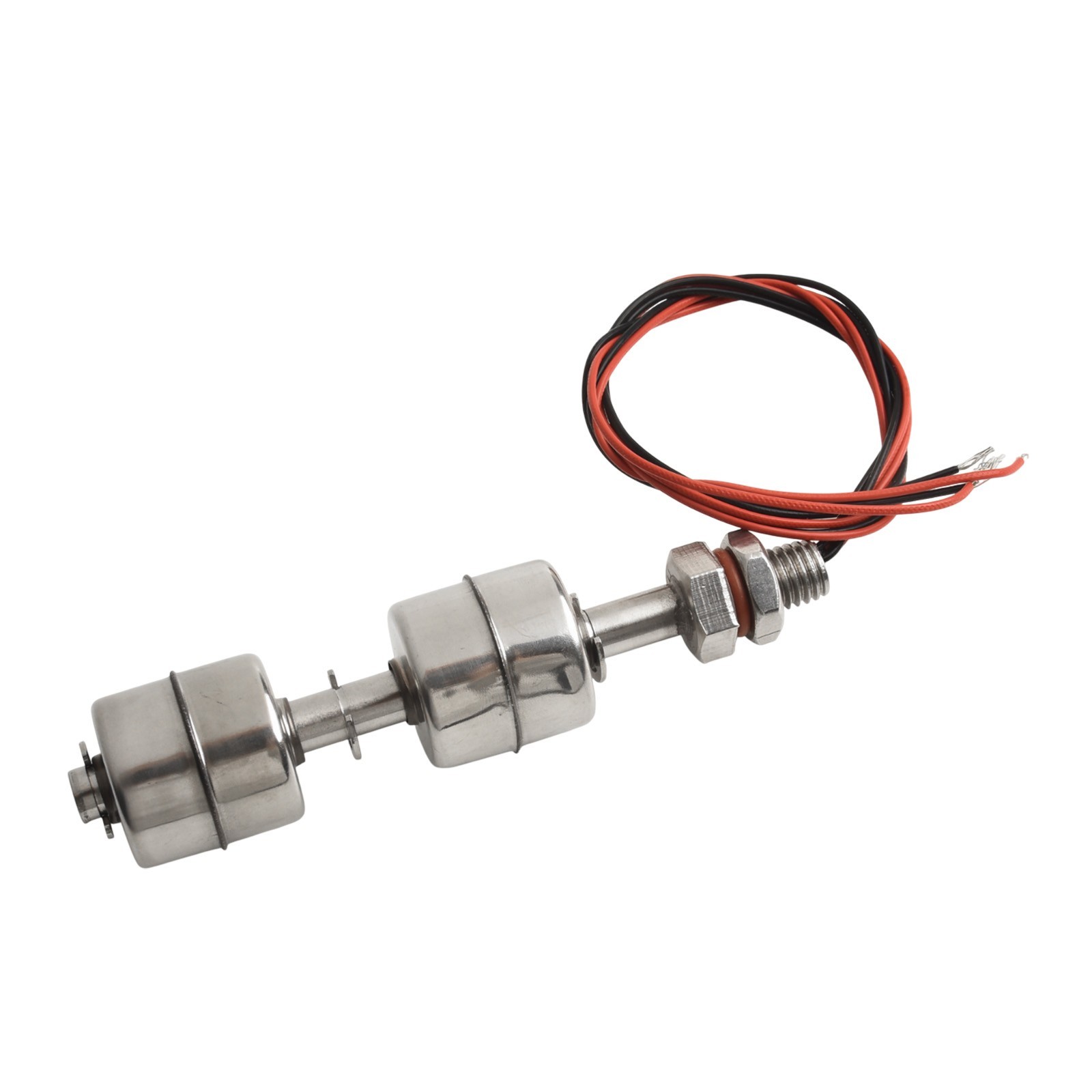 100mm Stainless Steel Double Ball Float Switch Water Level Sensor Controller