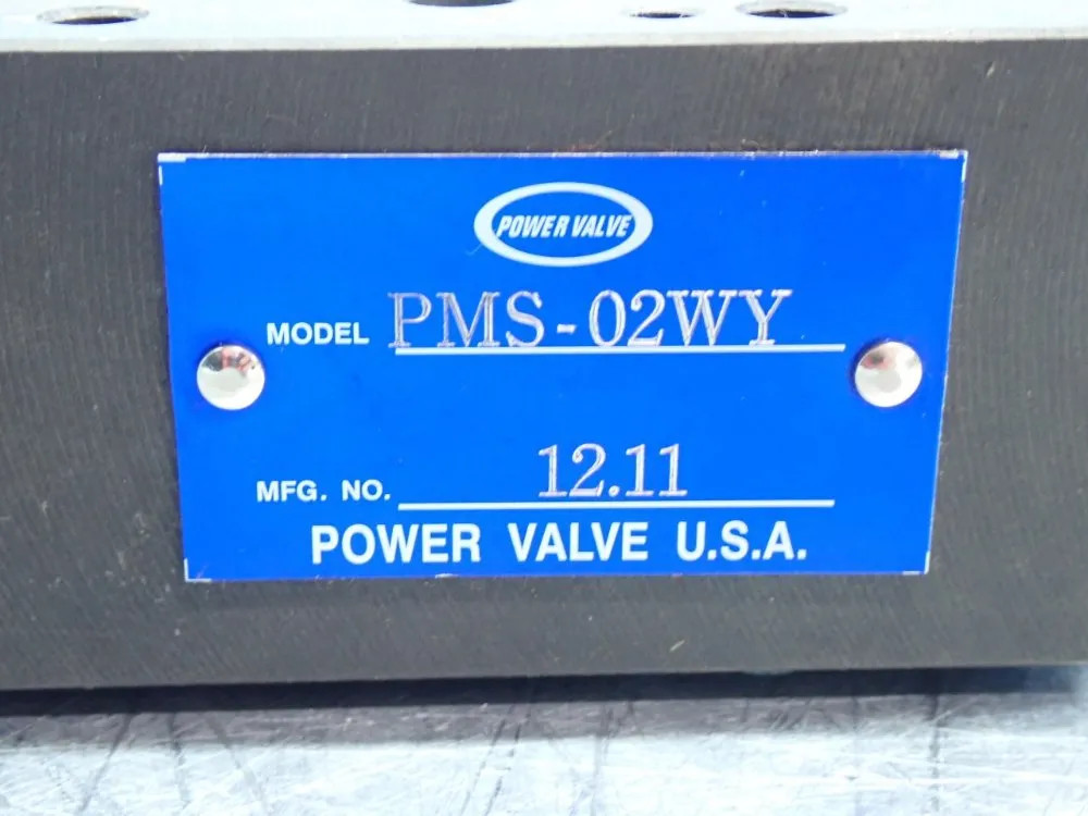 POWER VALVE PMS-02WY MODULAR FLOW CONTROL VALVE 11250520195
