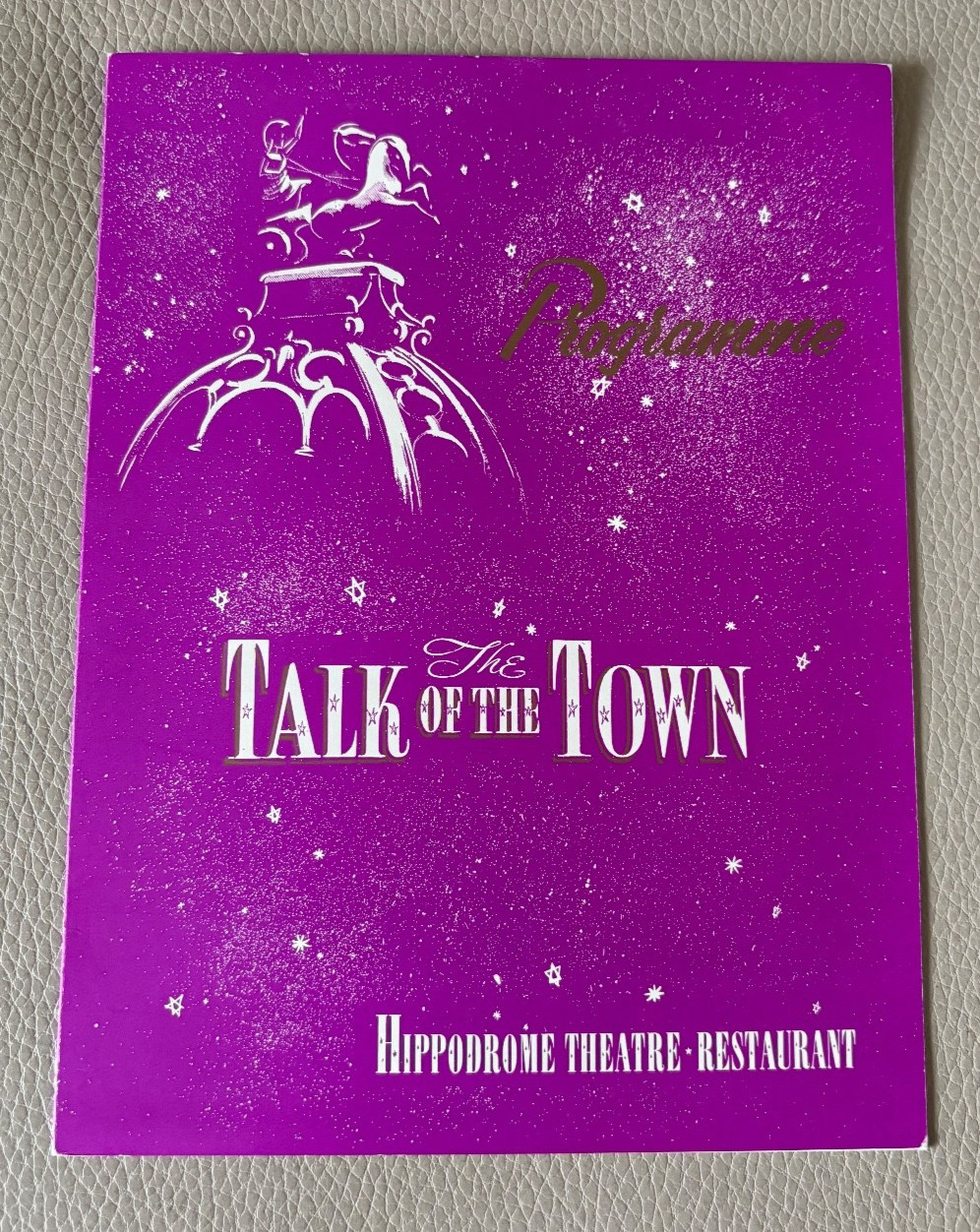 ETHEL MERMAN - ROMAN HOLIDAY REVUE - TALK OF THE TOWN -  1964