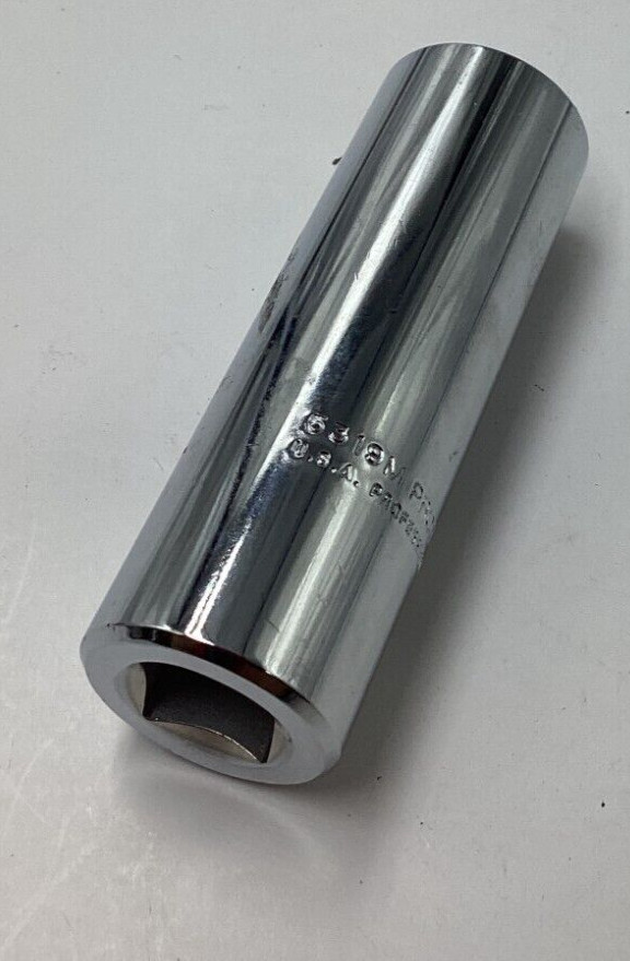 PROTO Torqueplus Metric Deep Socket Steel Chrome 19mm 5319M 12-Point