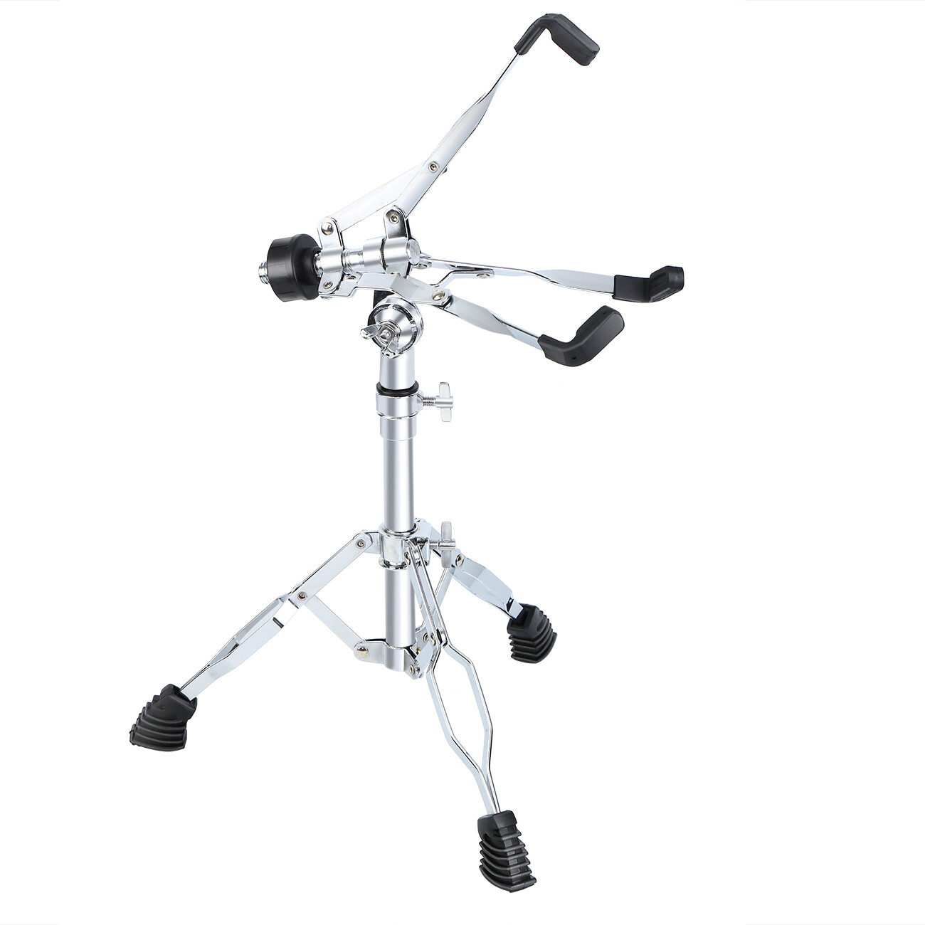 Snare Drum Stand Multiple Triangle Bracket Hardware Holder Adjustable Silver