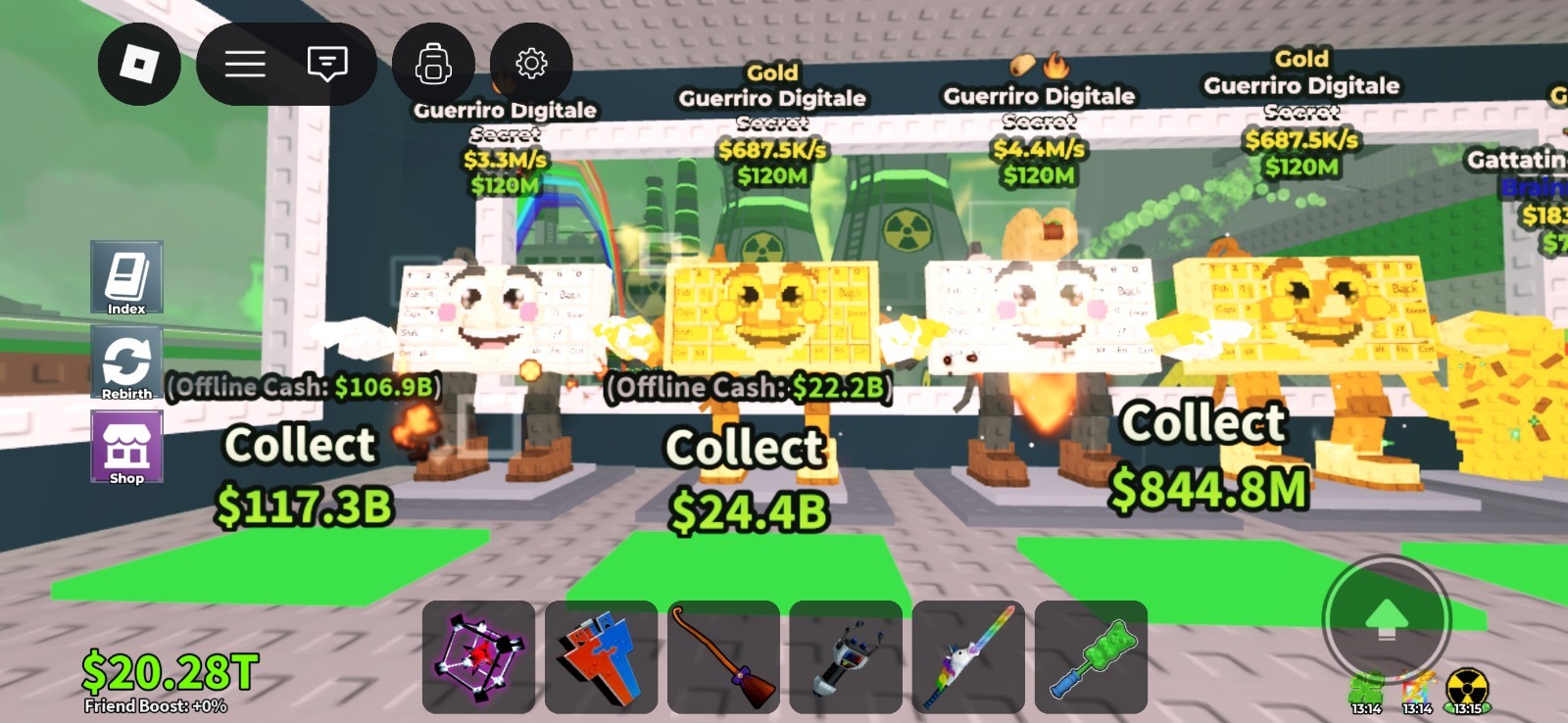 steal a brainrot secret 4 key board cheap
