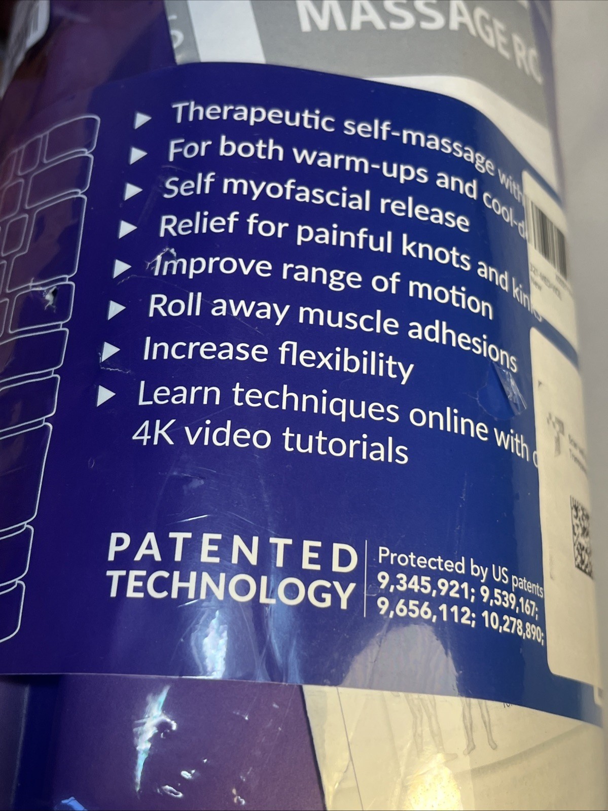 Recovery Roller 321 Medium density Purple NEW