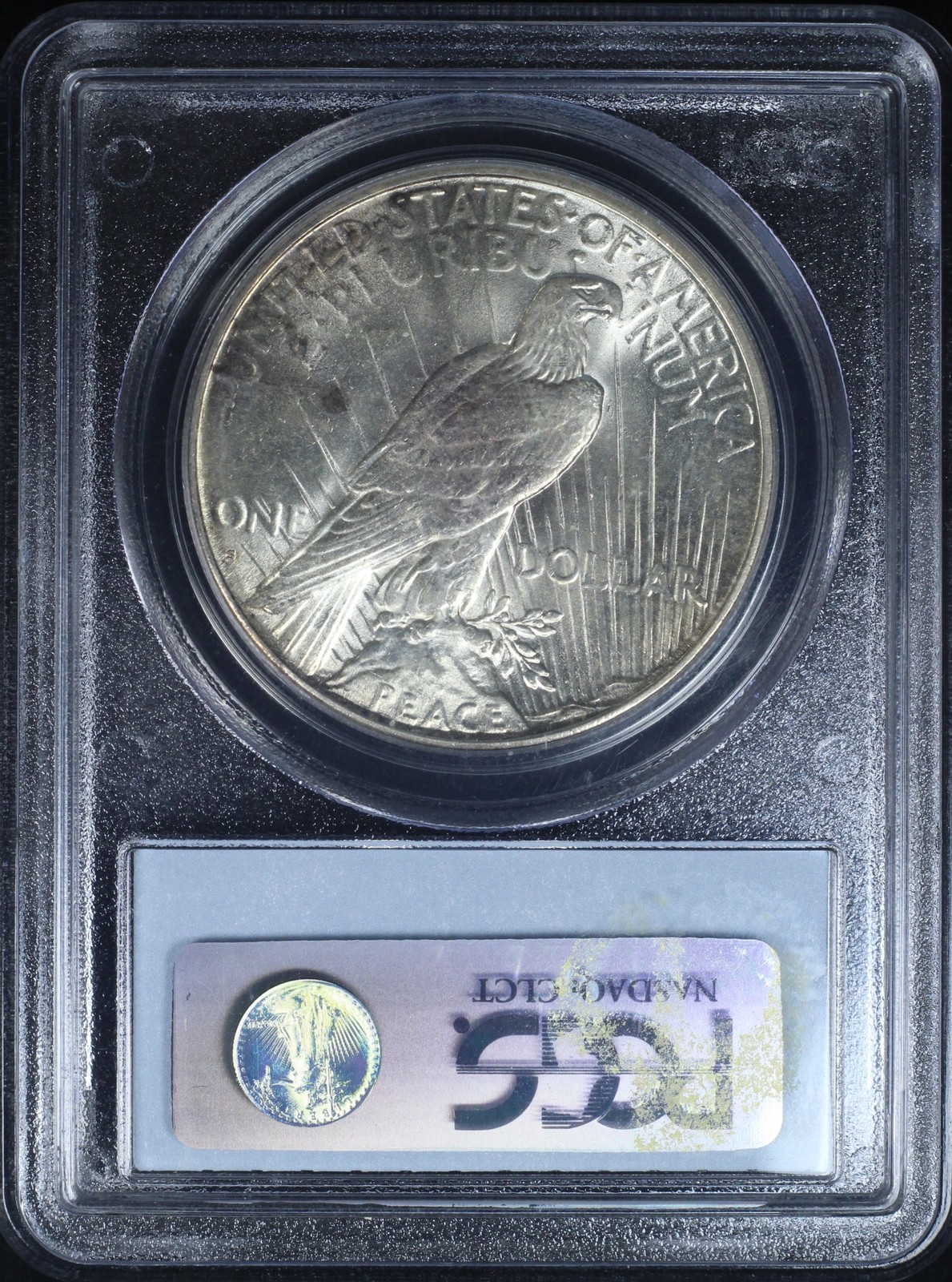 1927-S PEACE DOLLAR $1 PCGS MS62 (PQ380)
