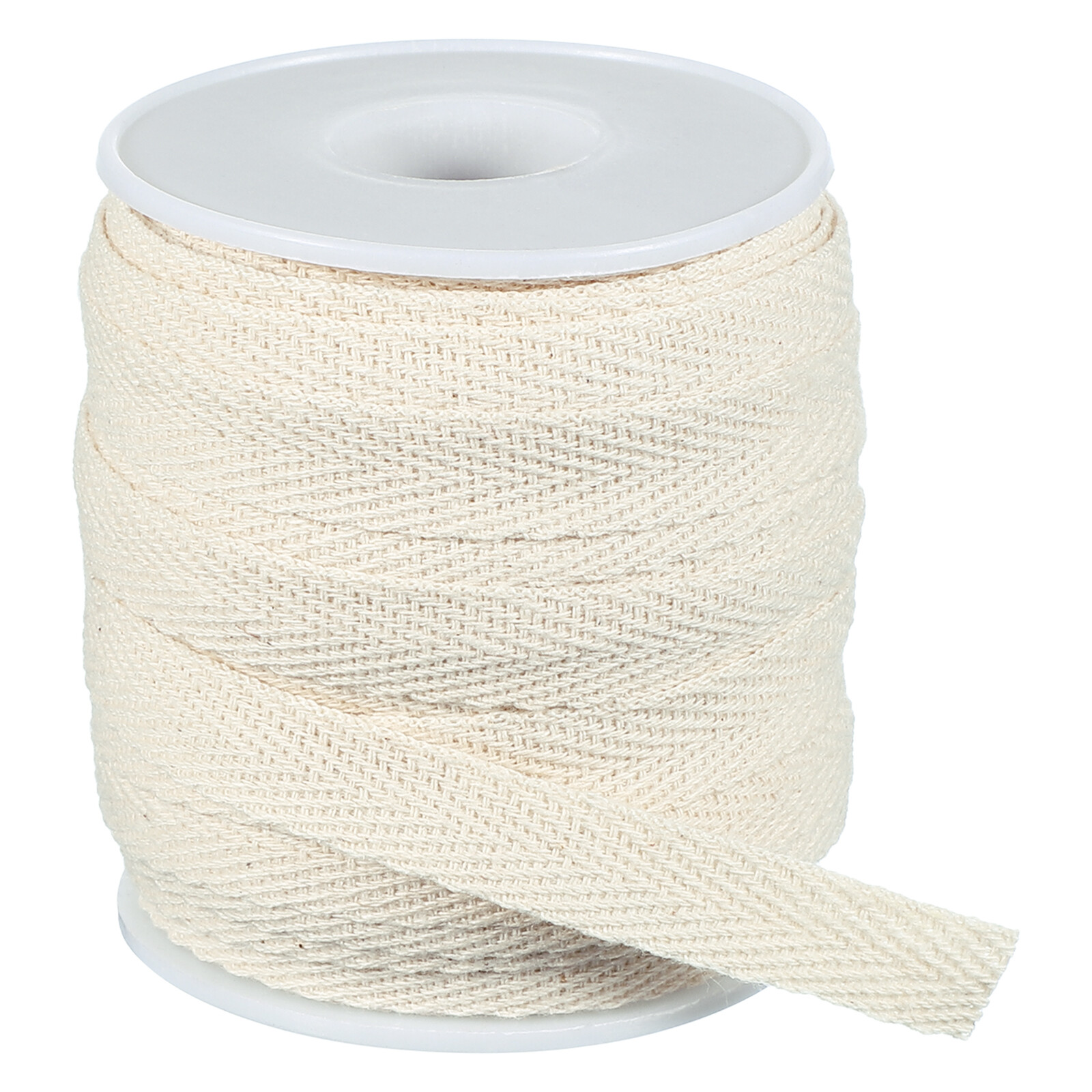 10mm x 66feet Inch Flat Drawstring Cord Drawstring Replacement, Beige