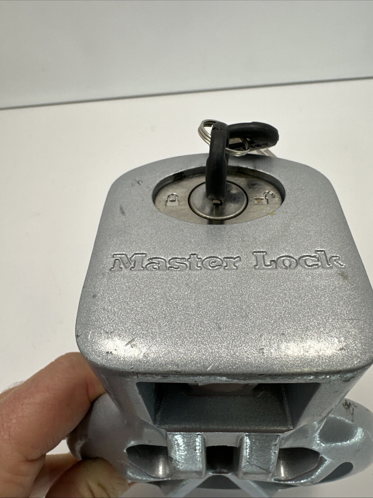 Master Lock 2 15/16” Trailer Coupler Lock Model 378 With Keys