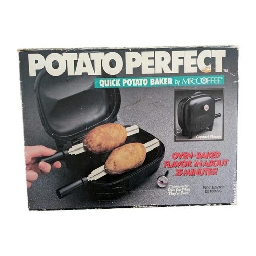 Vintage Potato Perfect Electric Quick Potato Baker By Mr Coffee