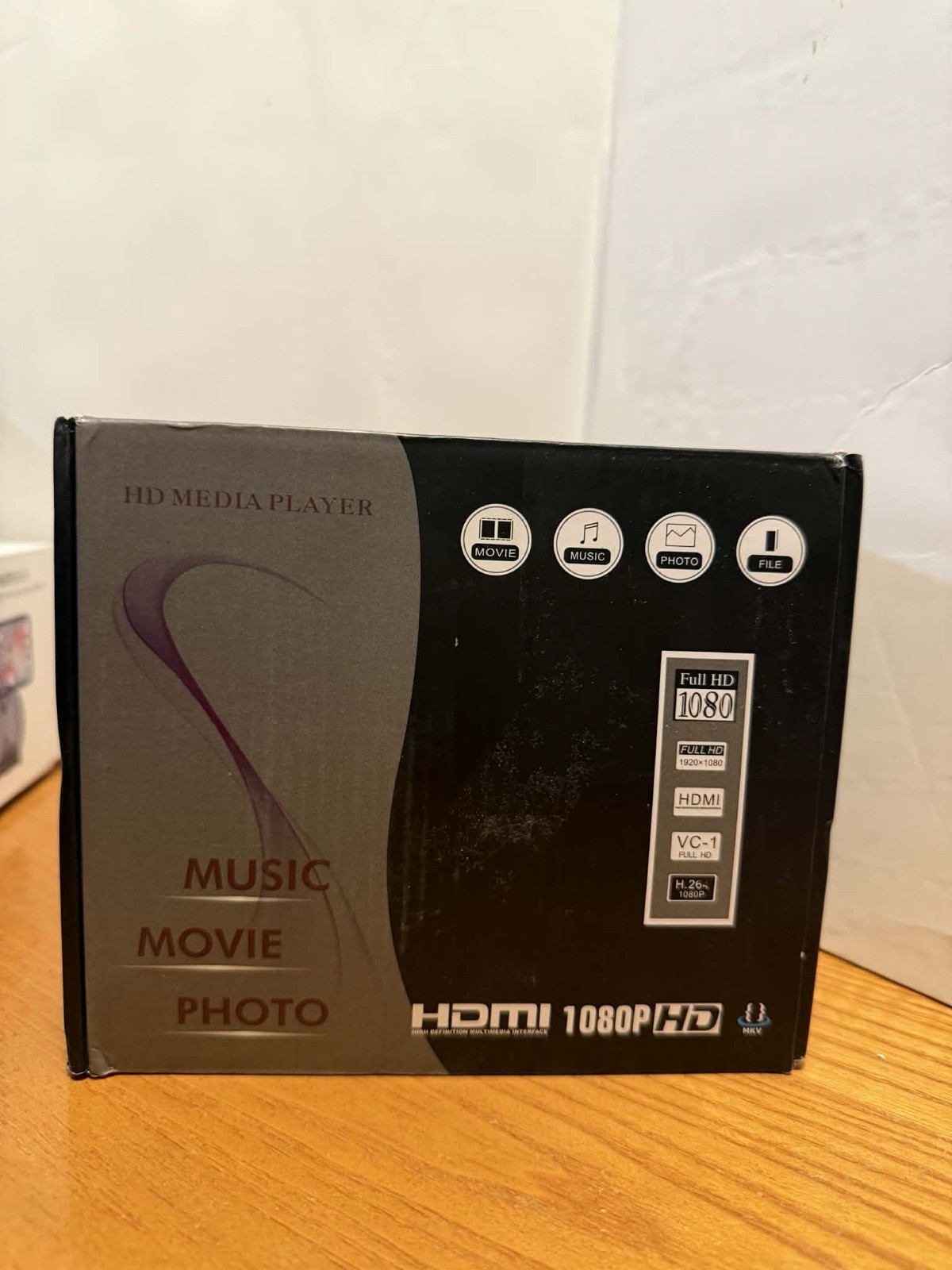 4K@60hz MP4 Media Player Support 8TB HDD/ 256G USB Drive/SD Card with HDMI/AV...