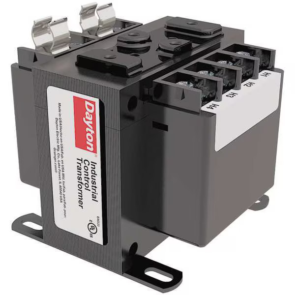 Dayton Control Transformer, 50 VA, 120V AC, 240/480V AC 31EG82 Dayton 31EG82