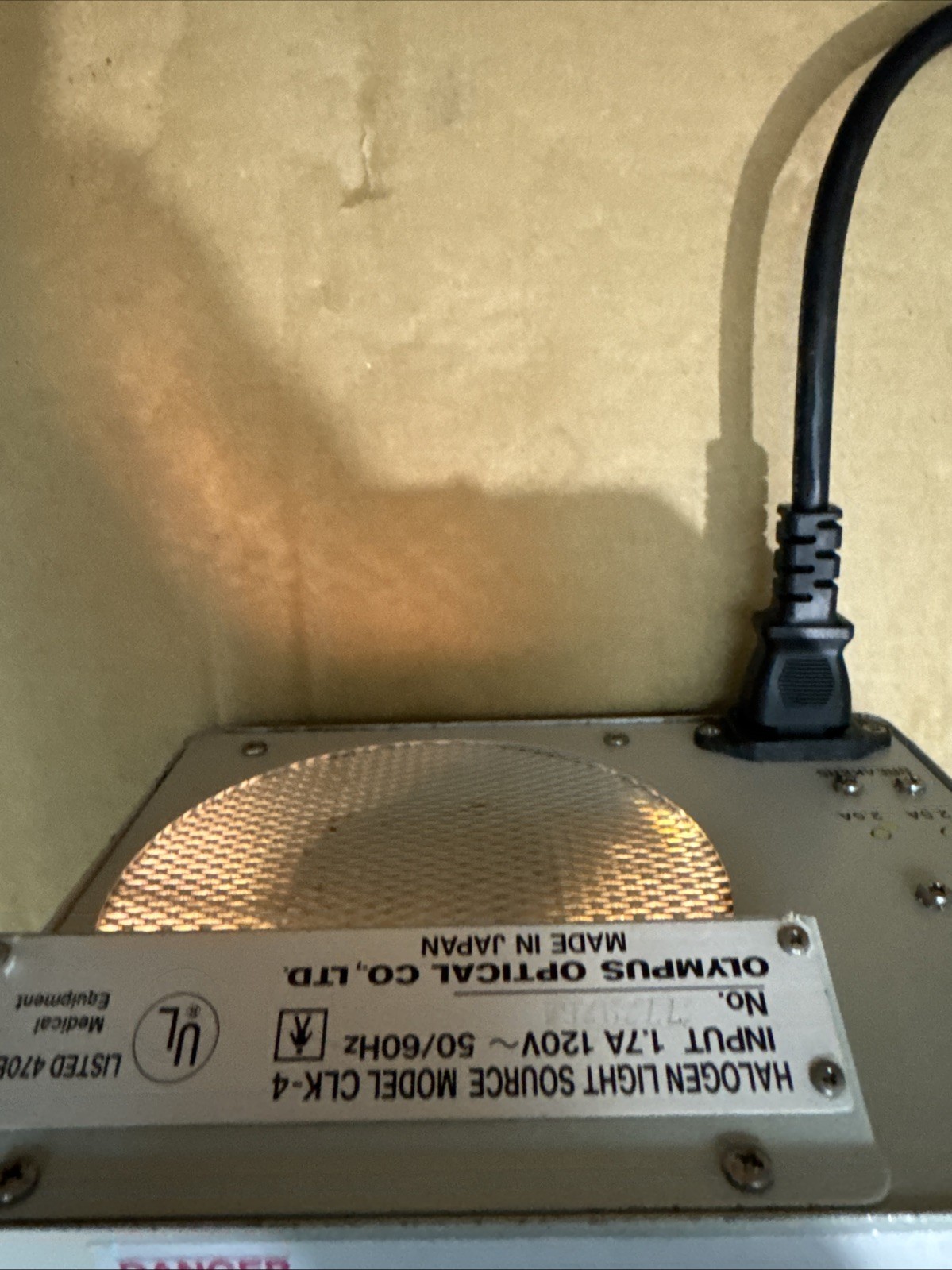 Olympus CLK-4 Halogen Light Source