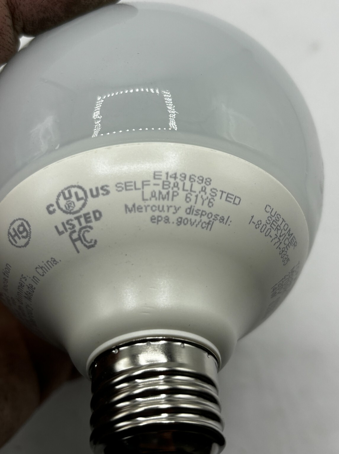 TCP 1G3014 GLOBE LAMPS G30 14W LIGHT BULB 8000 HOURS EDG30-14 2700K🔔