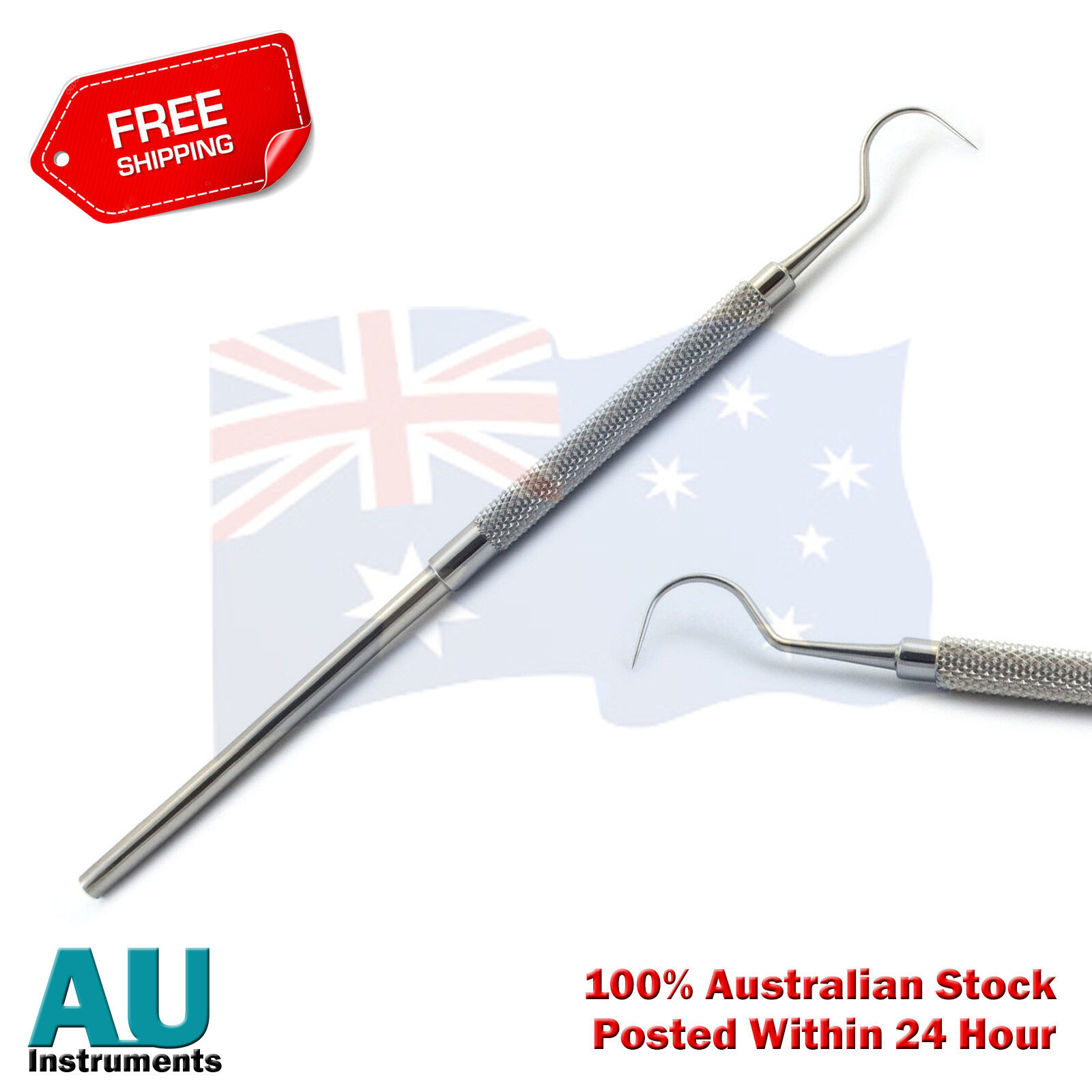 Explorer Probe 23 Hook Shape Endodontic Plaque Tarter Remover Pick Probe Lab