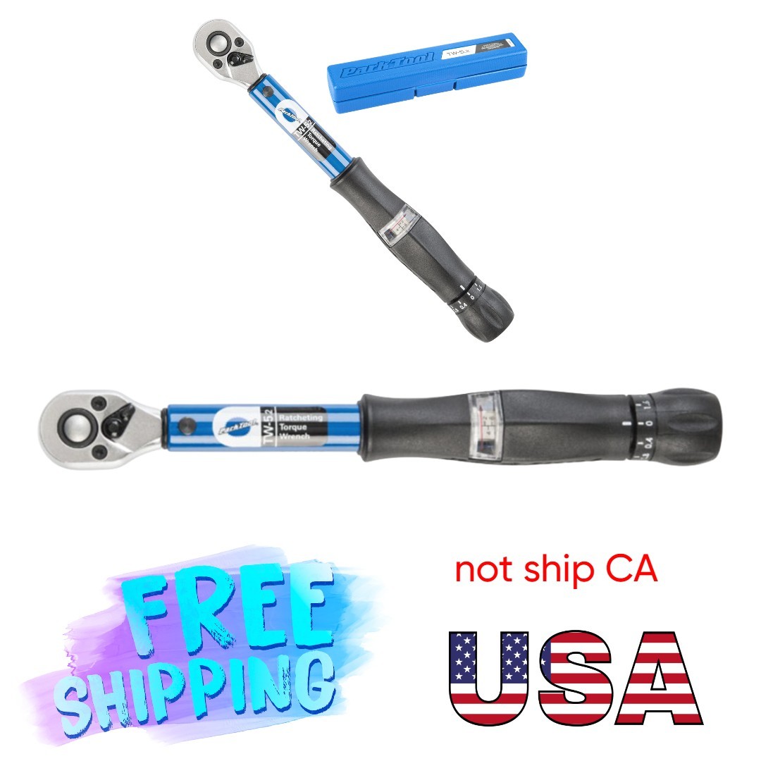 Park Tool TW-5.2 Click Torque Wrench 3/8 Drive 2-14Nm Free Ship
