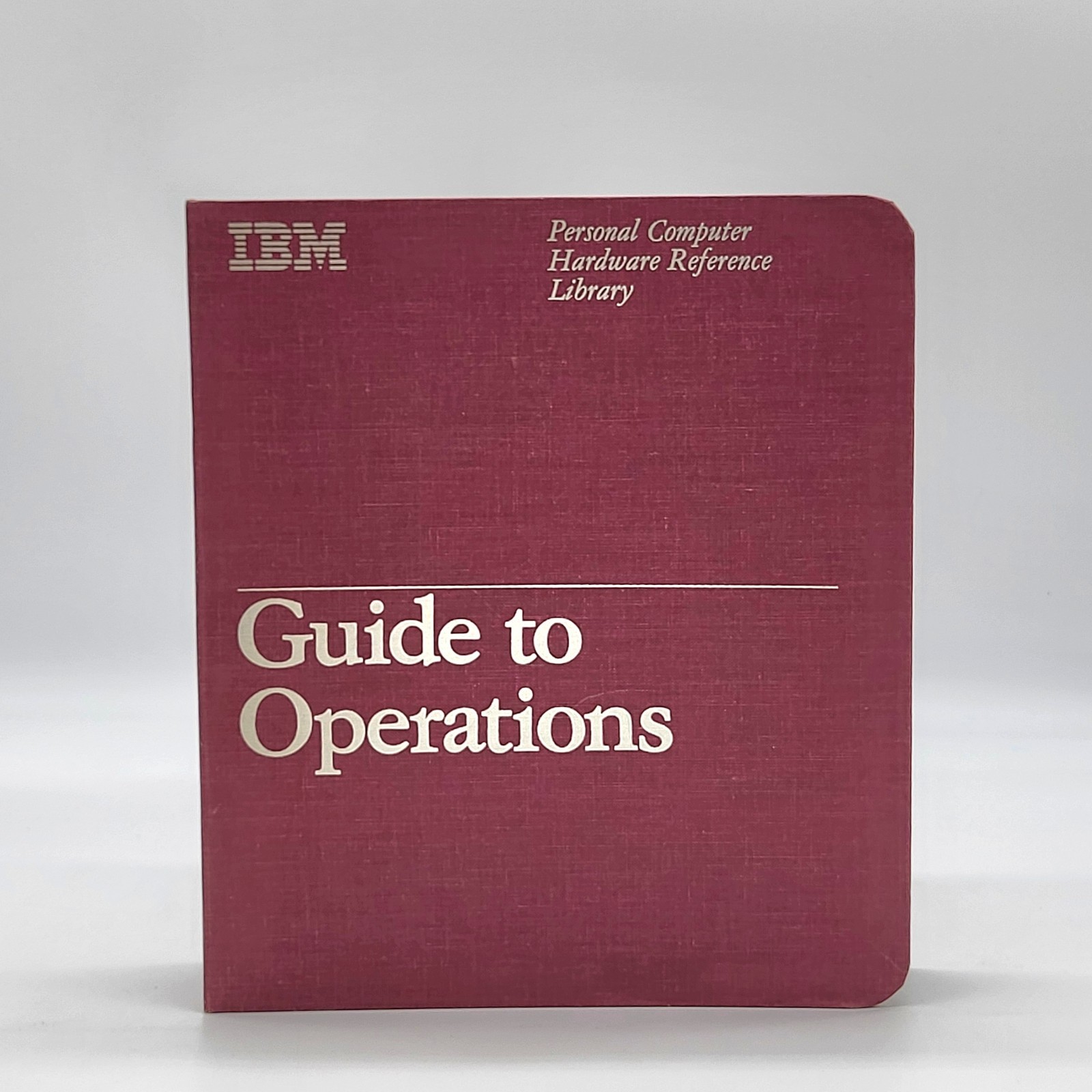 IBM Guide to Operations Personal Computer Hardware Reference Library 6322510