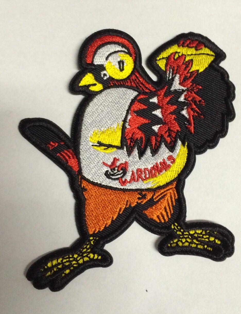 Arizona Cardinals Vintage Embroidered Iron On Patch 4" x 3"  NFL NICE