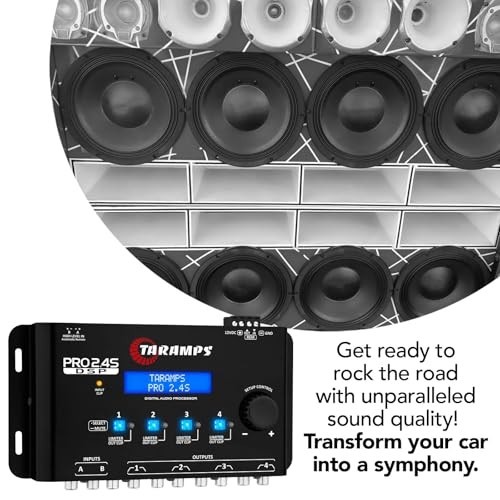 Digital Signal Processor DSP Crossover 15-Band EQ Equalizer 2-Channel In 4-Chann