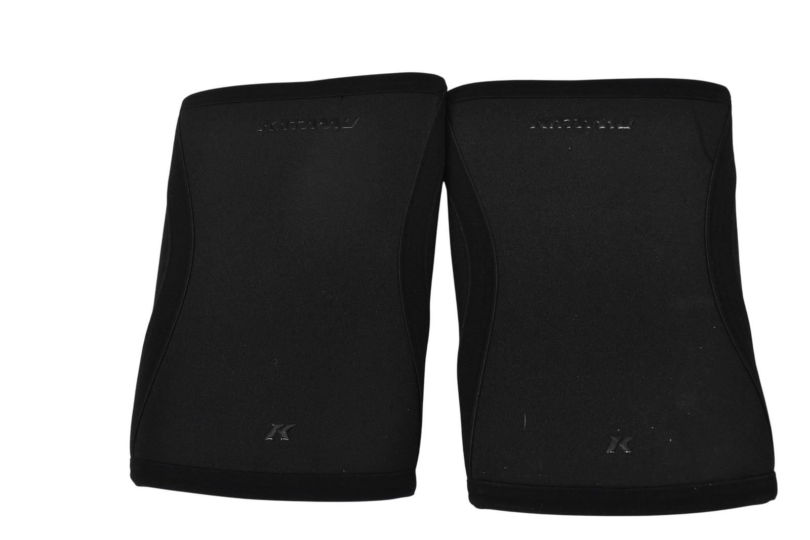 Katamu Fitness Adult Size Large Black Neoprene Knee Braces Lot of 2 Workout