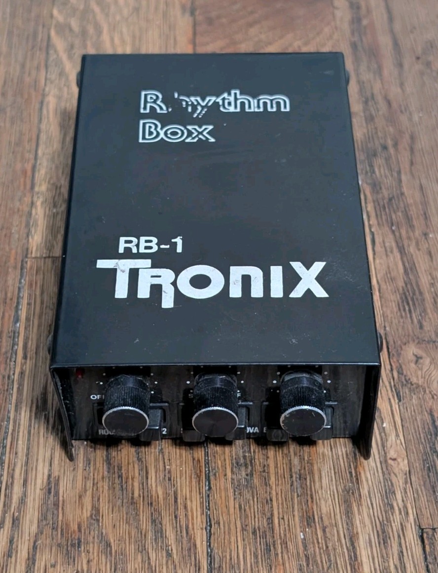 Tronix  RB-1  Rhythm Box Drum Machine Metronome - Vintage RARE 70s Tested