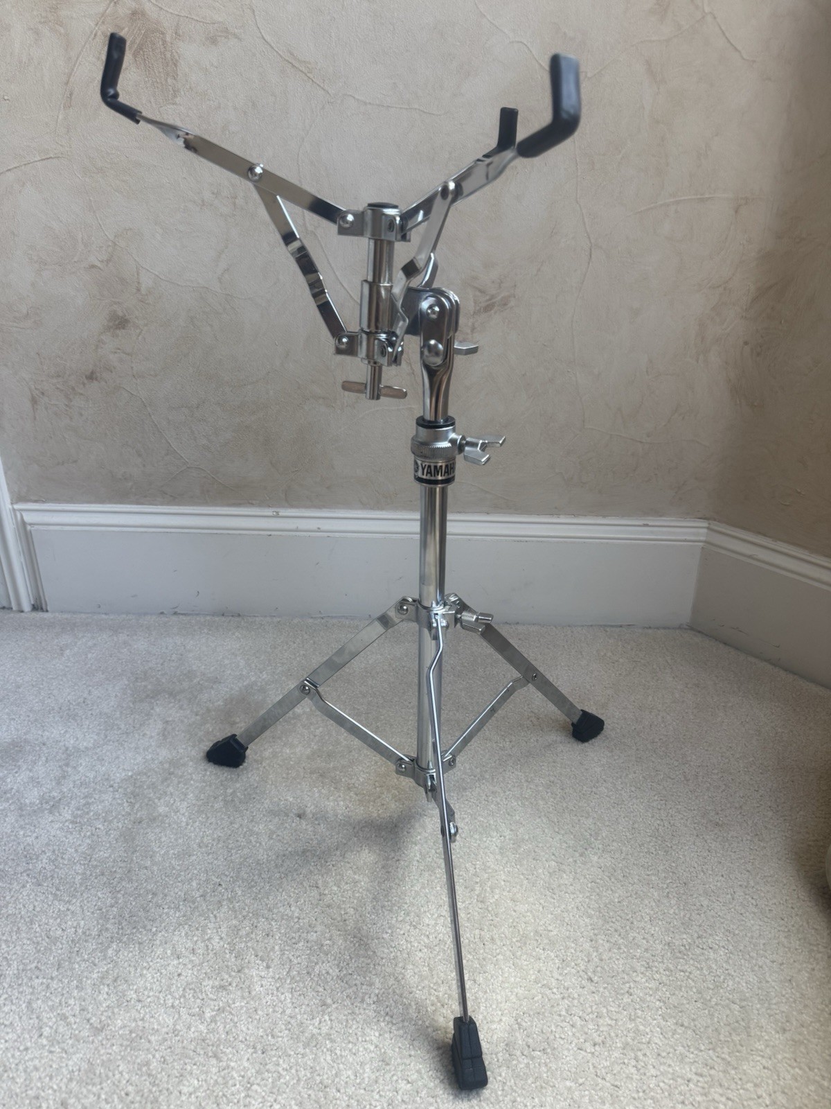 YAMAHA Snare Drum Stand - Lightweight Concert Height - Vintage 80s MIJ Japan