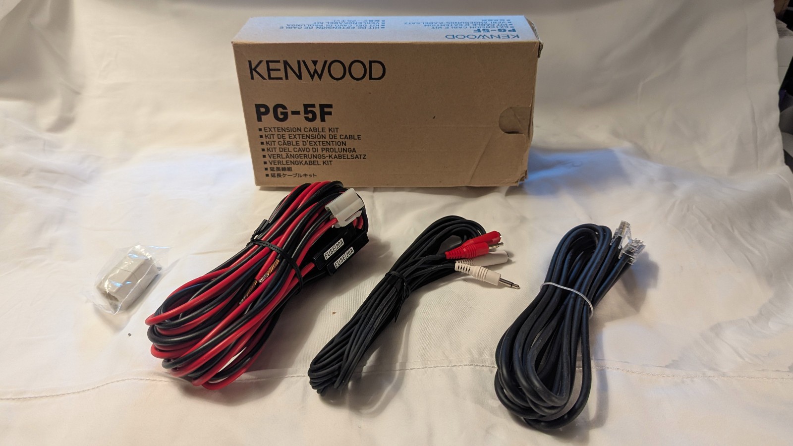 Kenwood PG-5F (Partial) Extension Cable Kit Parts - Read Carefully (B)