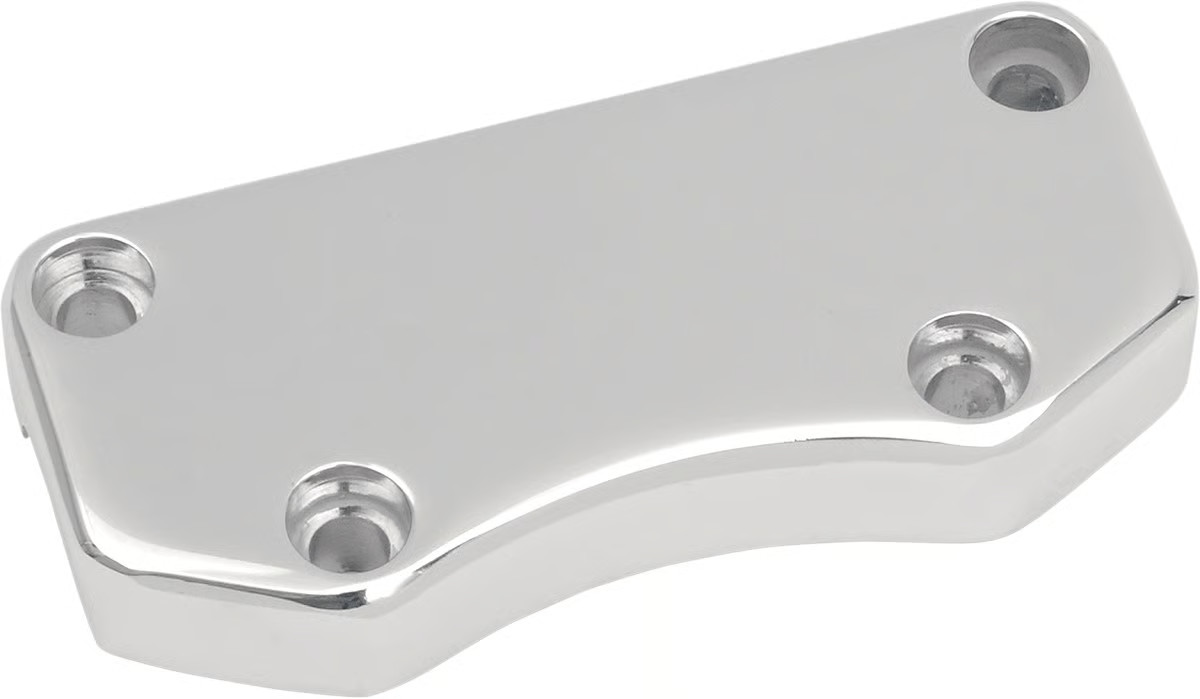 Drag Specialties Buffalo Handlebar Clamp - Smooth - Chrome Motorcycle 290651