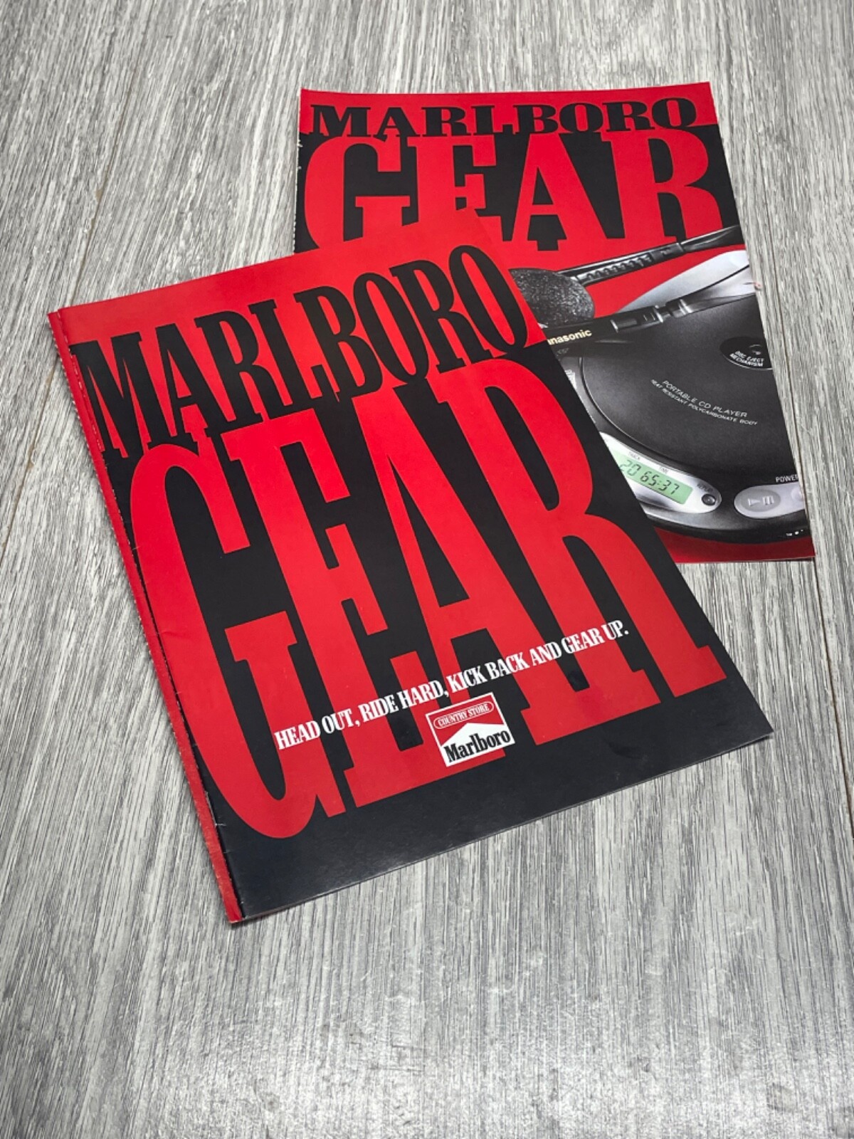 Marlboro Gear 1994 8 page Magazine Advertisement insert Catalog Order form