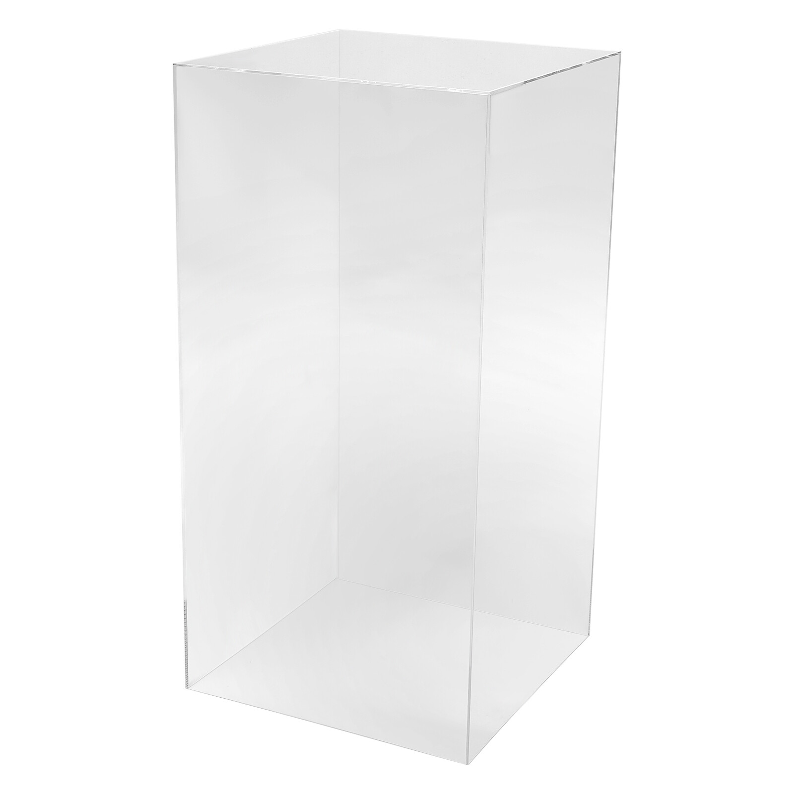 24" Large Acrylic Display Case Dustproof Clear Box Action Figures Case Organizer