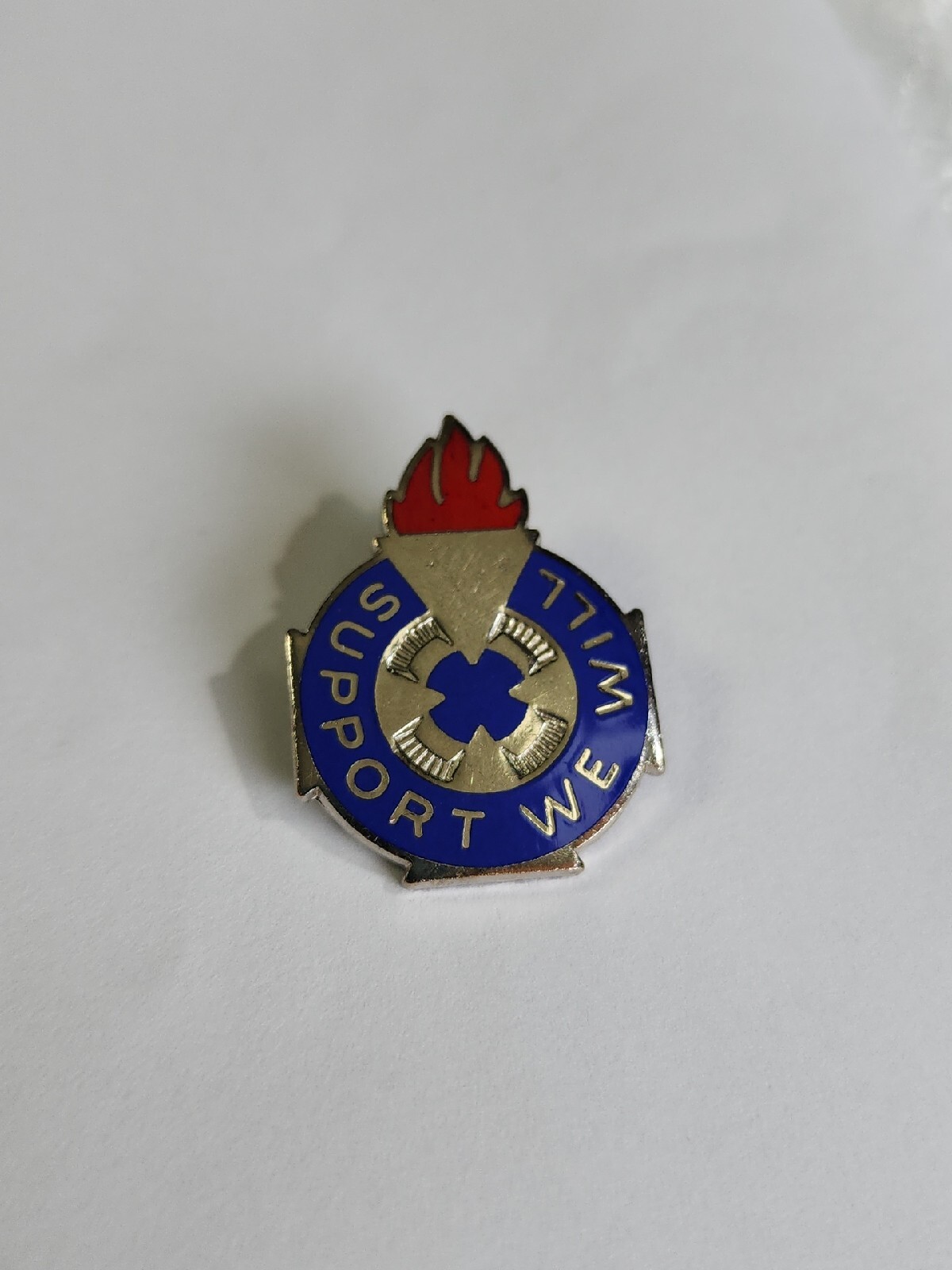 Support We Will Insignia Pin US Army 85th Infantry