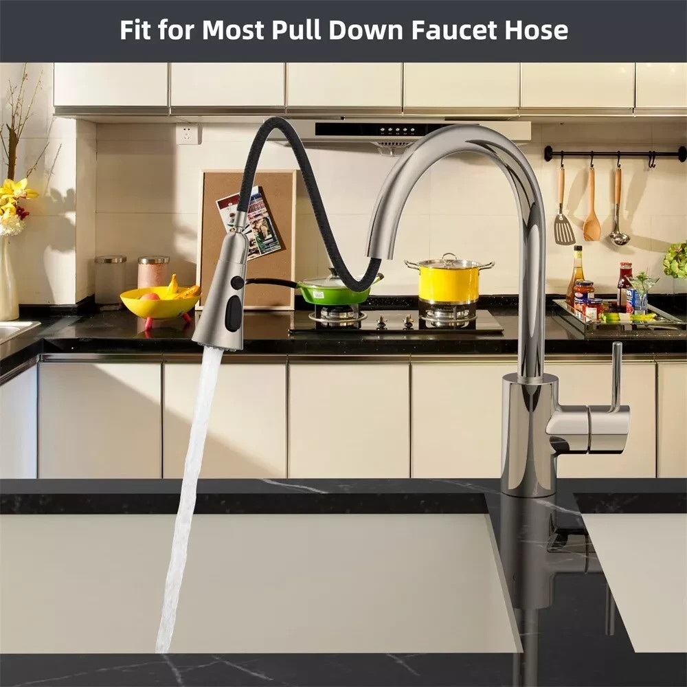 Kitchen Faucet Head Replacement,Pull Down Kitchen Spray Head Sink Spray Nozzle