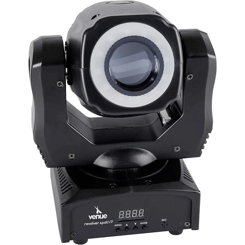 Venue Revolver Spot VP Moving Head Spotlight w/Gobos LED Ring and Venuelink Port
