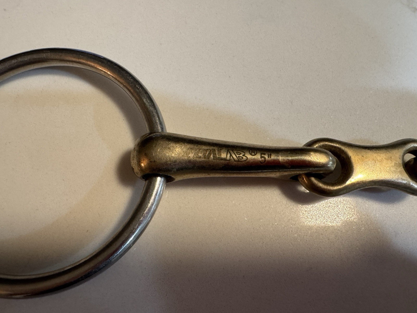 MetaLab AlBaCon™ French Link Loose Ring Snaffle Bit