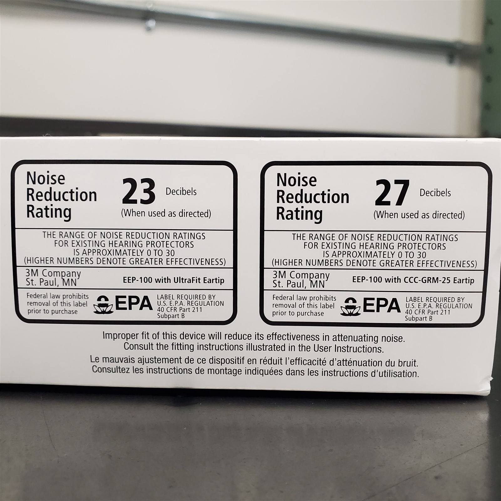 3M PELTOR EEP-100 Rechargeable Electronic Ear Plug Kit Noise Reduction