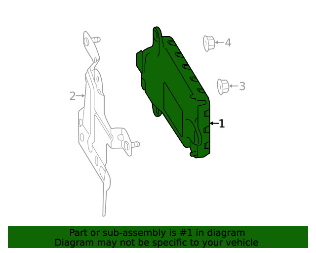Genuine Mazda Blind Spot Detection System Warning Sensor KD31-67-Y30A