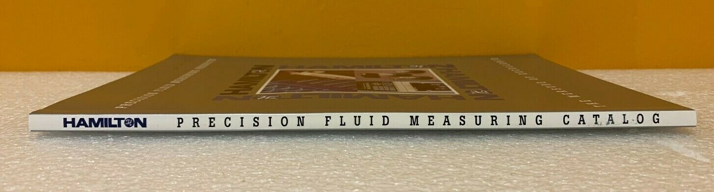 Hamilton Precision Fluid Measuring Products Catalog.