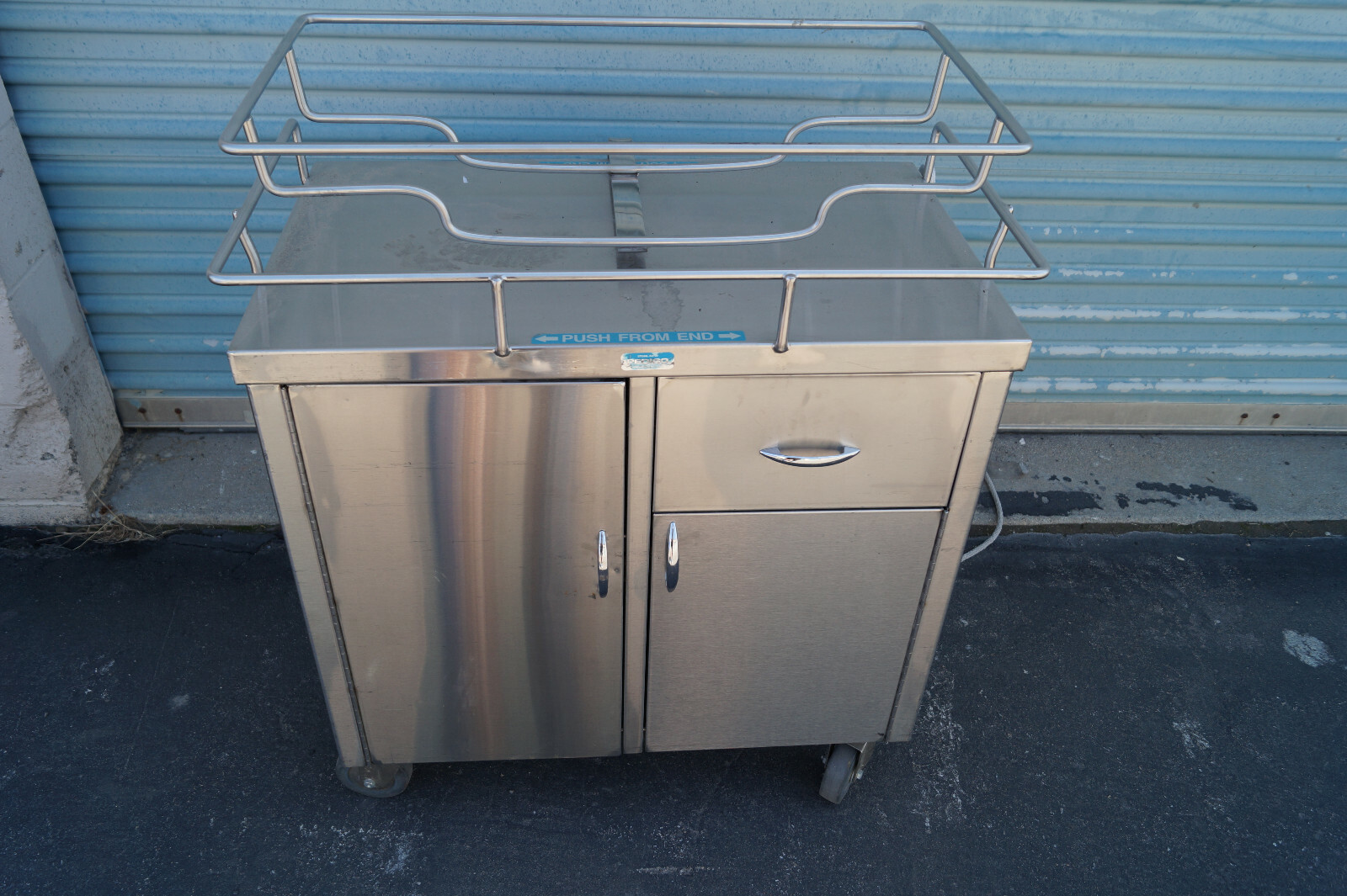 Pedigo P-1115-A-SS Stainless Steel Bassinet
