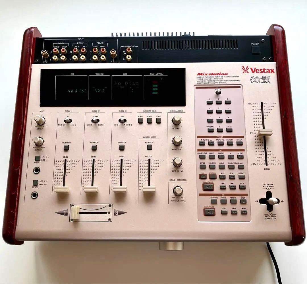 Vestax AA-88 Café Après-midi Mixstation Active Audio Composer Japan Rare