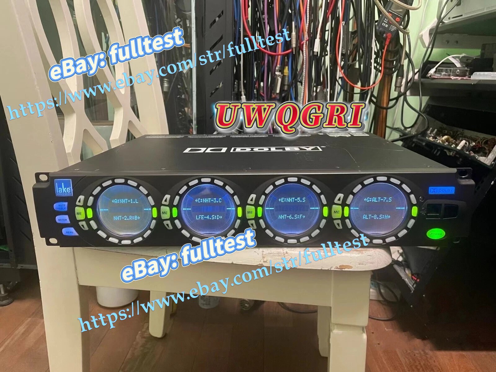 1PCS Used DOLBY Lake LP8D8 8-in 8-out audio processor by Fedex or DHL