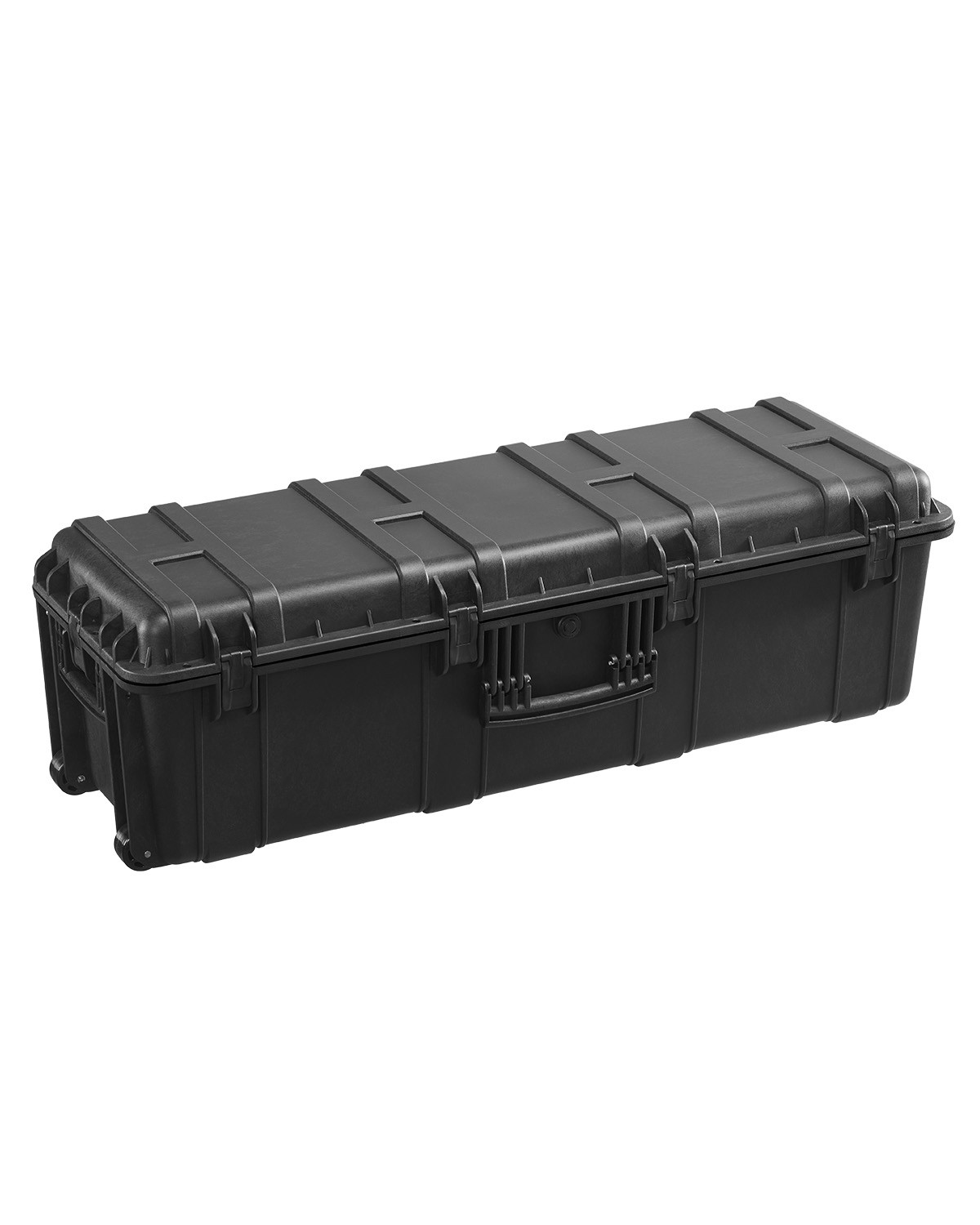 Uimoso 5.5 Cu.ft Weatherproof Hard Case with 3 Handles Large Capacity Case Black
