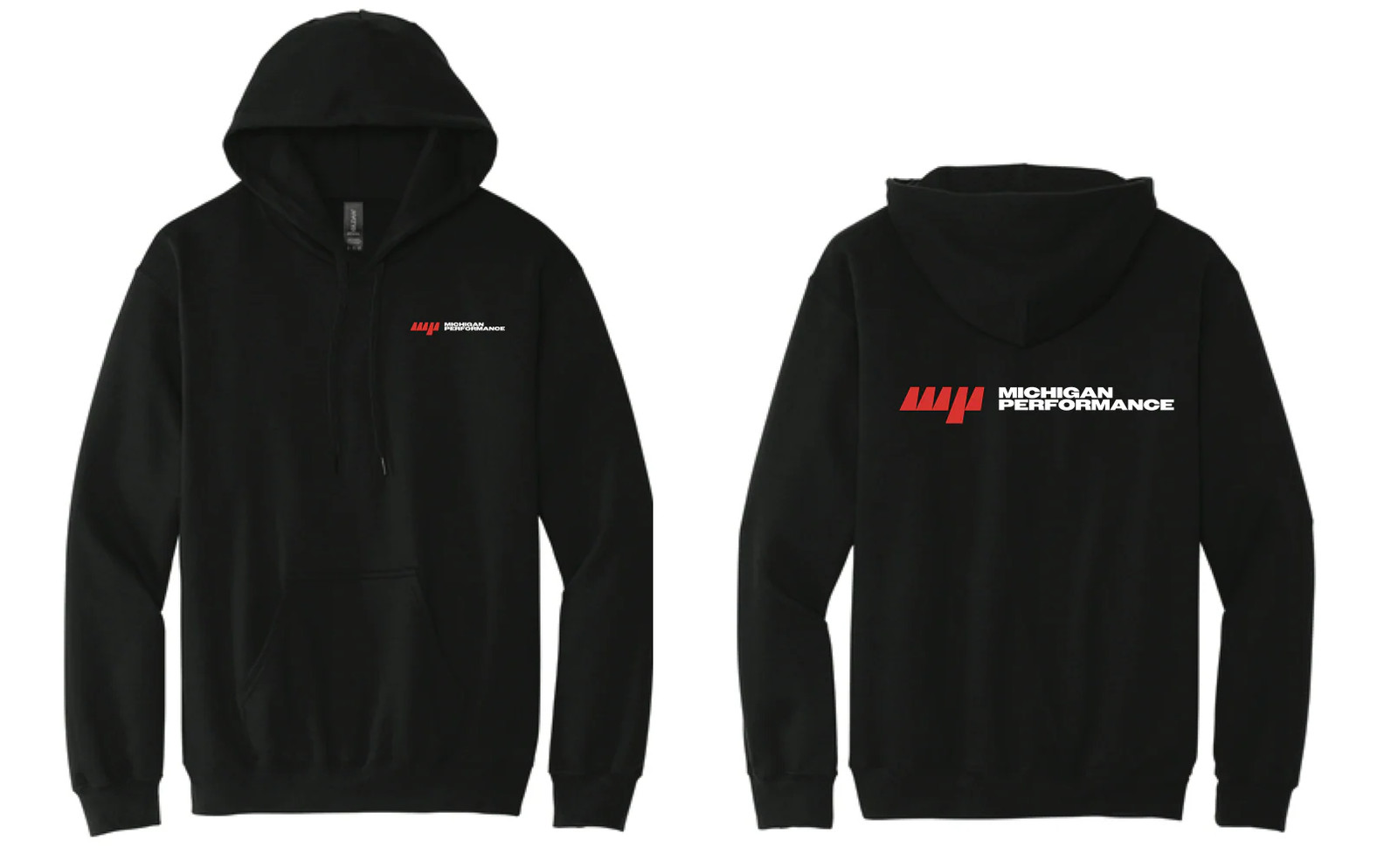 MI Performance Black Logo Hoodie