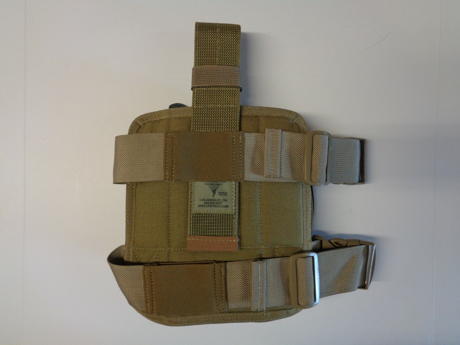 NEW S.O. Tech Individual SOF IFAK Pouch W/ Drop Leg Panel Coyote Brown