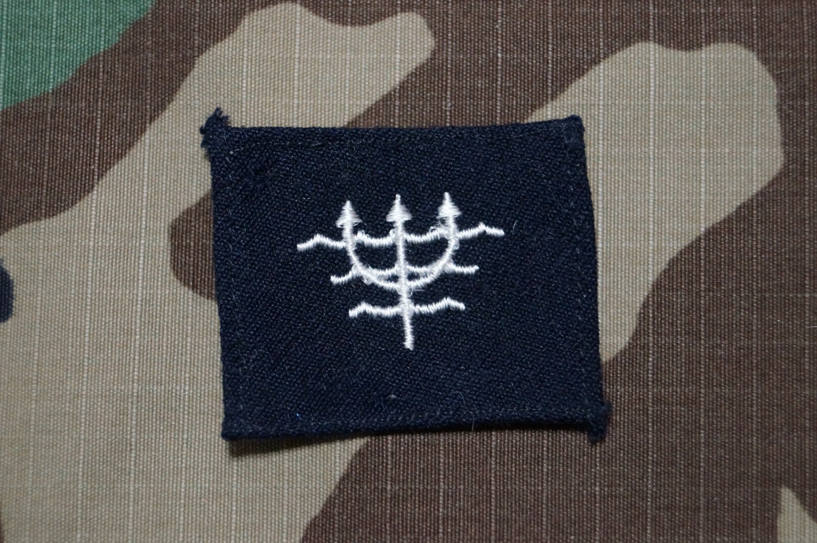 Vintage Military Patch Striker US Navy Jacket Tab Ocean Systems Tech Embroidered