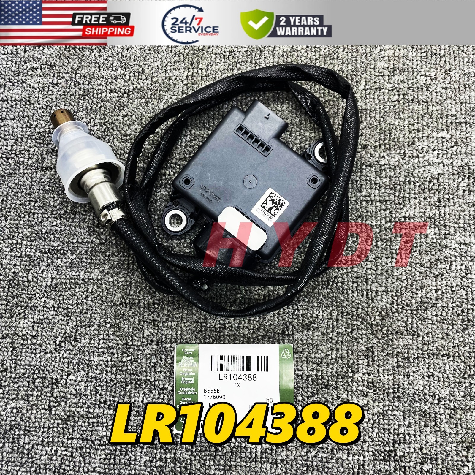 LR104388 NEW Nox Trap Temperature Sensor For2016-2021 Land Range Rover Sport USA