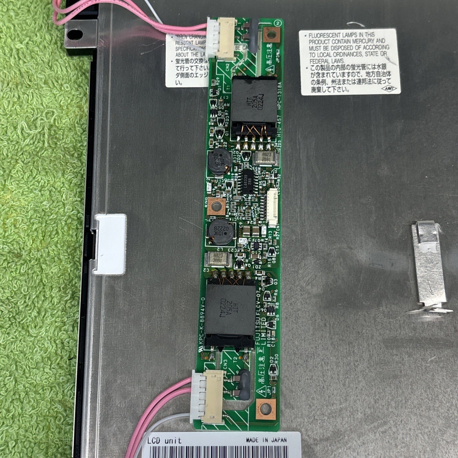 Fujitsu FLC38XGC6V-06P LCD Display Screen