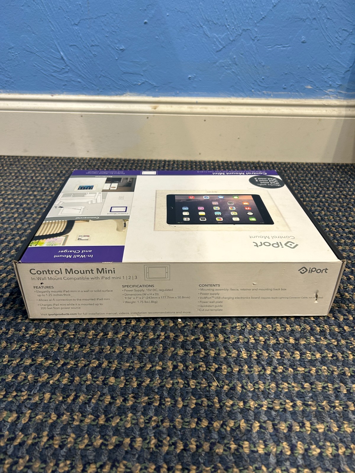iPort Control Mount Mini CMSW2000V2 Compatible with Ipad Mini 1,2, and 3.