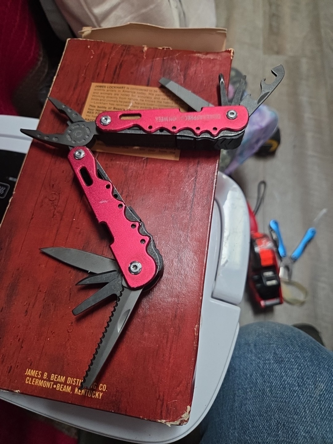 BC Basecamp Multi Mate Multi Tool 13 in 1 Stainless Steel Red BC7804 Multitool