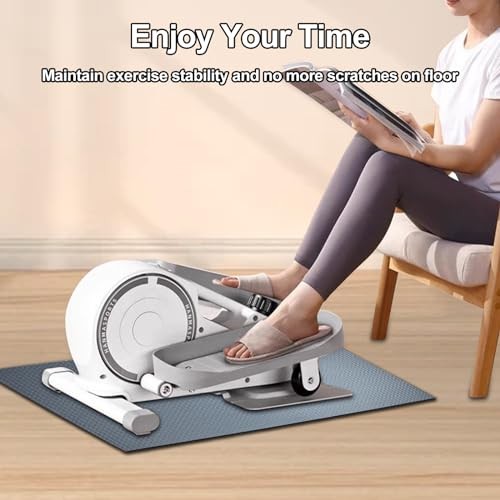 Non-Slip Mat, Apply to Under Desk Elliptical Peddler While Sitting, Perfect