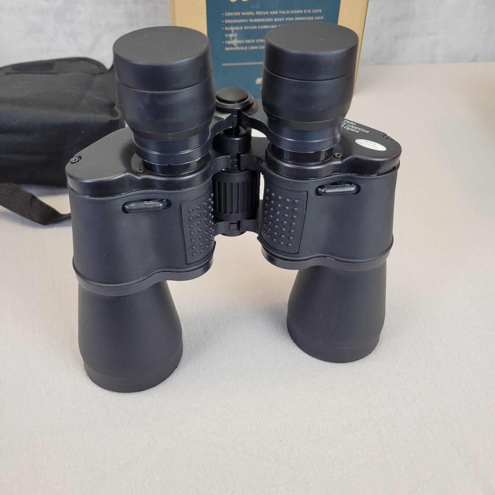 Adventure Is Out There 7 X 50 Magnification Binoculars Black With Carrying Case