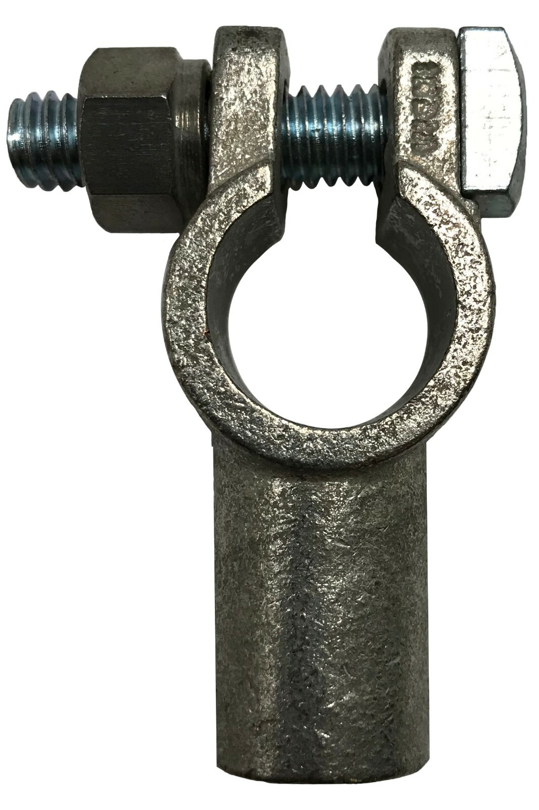 Positive & Negative 1/0 AWG Straight Barrel Top Post Battery Terminal Cable Ends